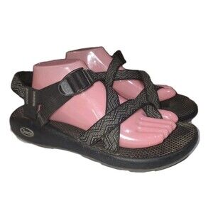 CHACO Z2 Classic Sz 11 Black Hiking Beach Trail Water Boho Strappy Fun Sandals